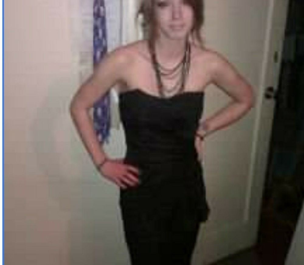 Black cocktail dress (vintage)